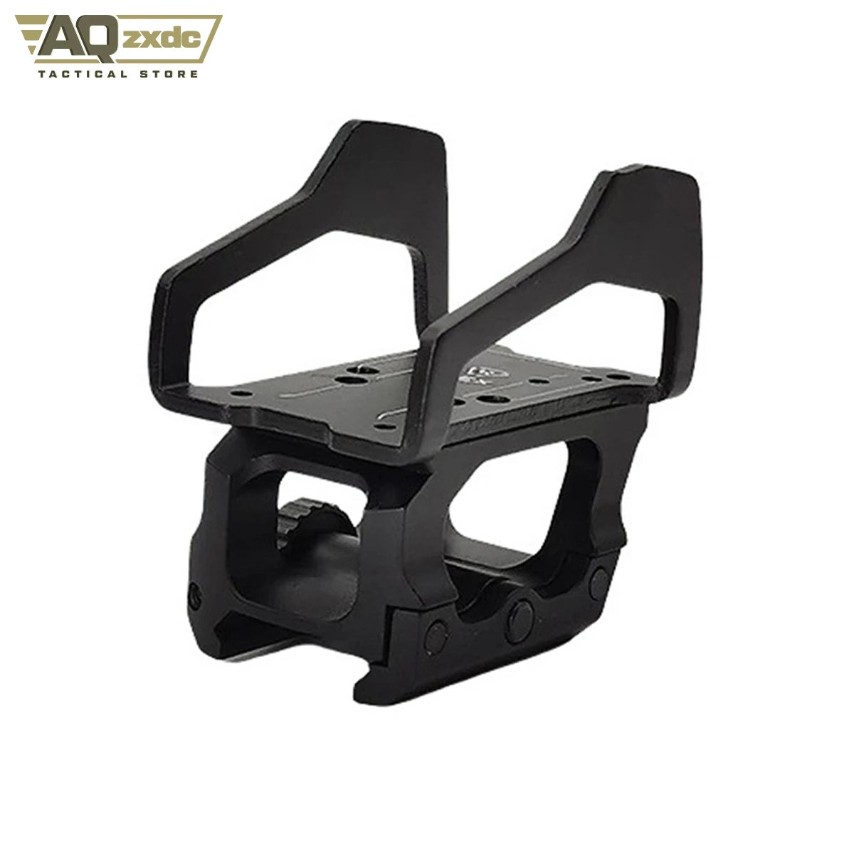 AQzxdc Tactical REX RMR Red Dot Reflex Sight Adjustable Mount Plate with SURF REX Mount, Fits 20mm Rail Rifle Gun