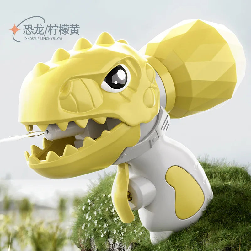 Mini Dinosaur Water Gun Geometric Shark Summer Pool Beach Toys Children Toy Gun Water Splashing Festival Spray Water Gun