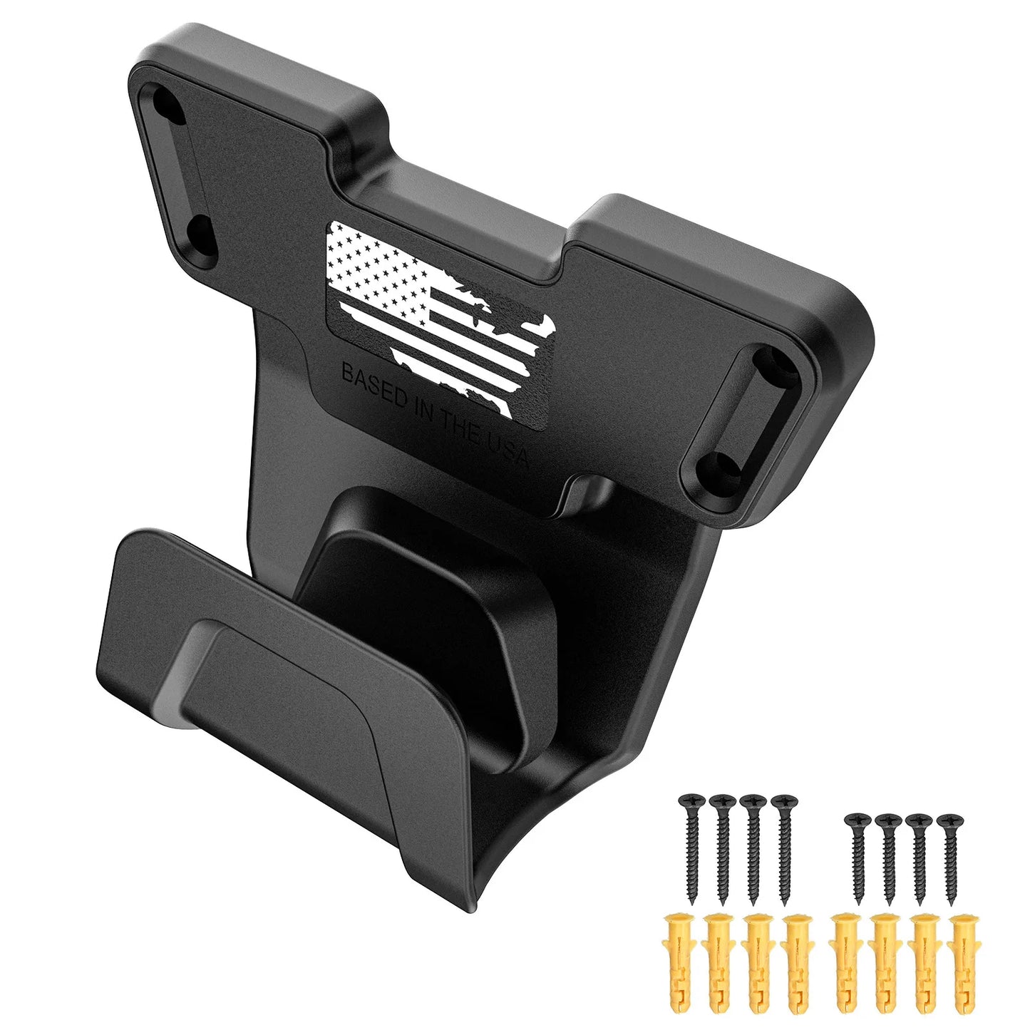 Concealed Gun Magnet Mount Magnetic Gun Mount Gun Holder, Vehicle Gun Holder with Magnet for Revolver, Shotgun, Rifle and Pistol