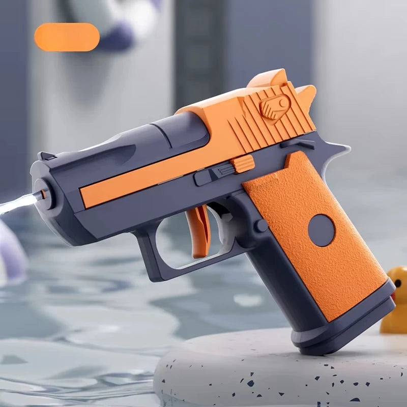 2025 Continuous Firing Water Gun Manual Small ZP5 Revolver Pistol Summer Outdoor Beach Poor Toy Mini Water Gun for Kids