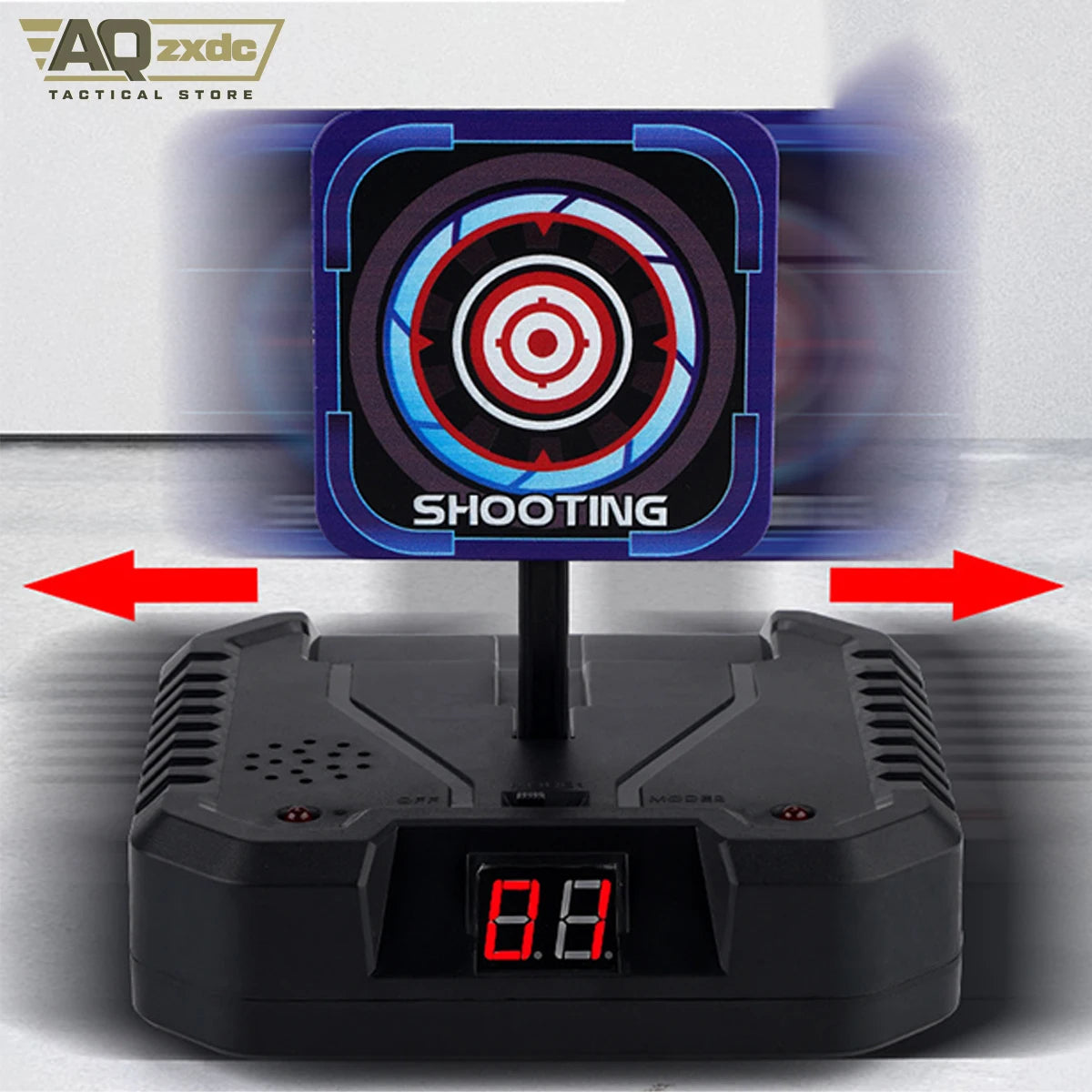 AQzxdc AirSoft Bullet Gun Gel Gun Electric Scoring Auto Reset Mobile Scoring Target Toy Gun Accessories For Shooting Target