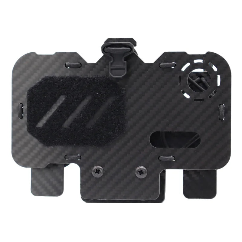 AQzxdc MOLLE Phone Holder, Plate Carrier Accessories Tactical Vest Phone Holder Phone Chest Mount for Cellphone Screen 4.7"-6.8"