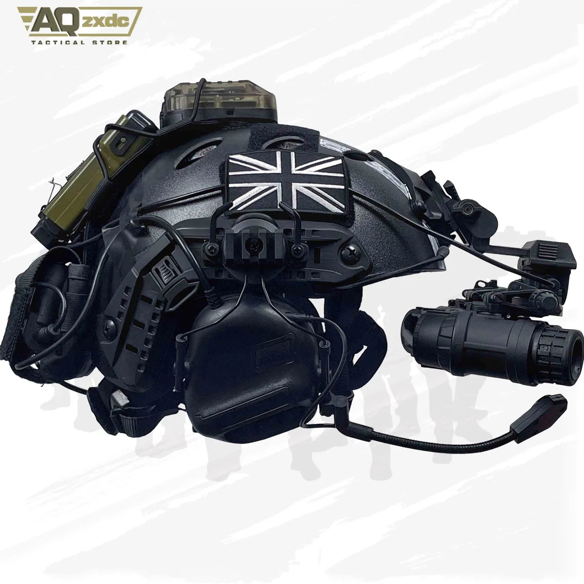 AQzxdc Airsoft Call of Duty 19 Night Raid Ghost Cosplay Full Set of Equipment Ghost Tactical Mask Tactical Vest & Hemlet Set