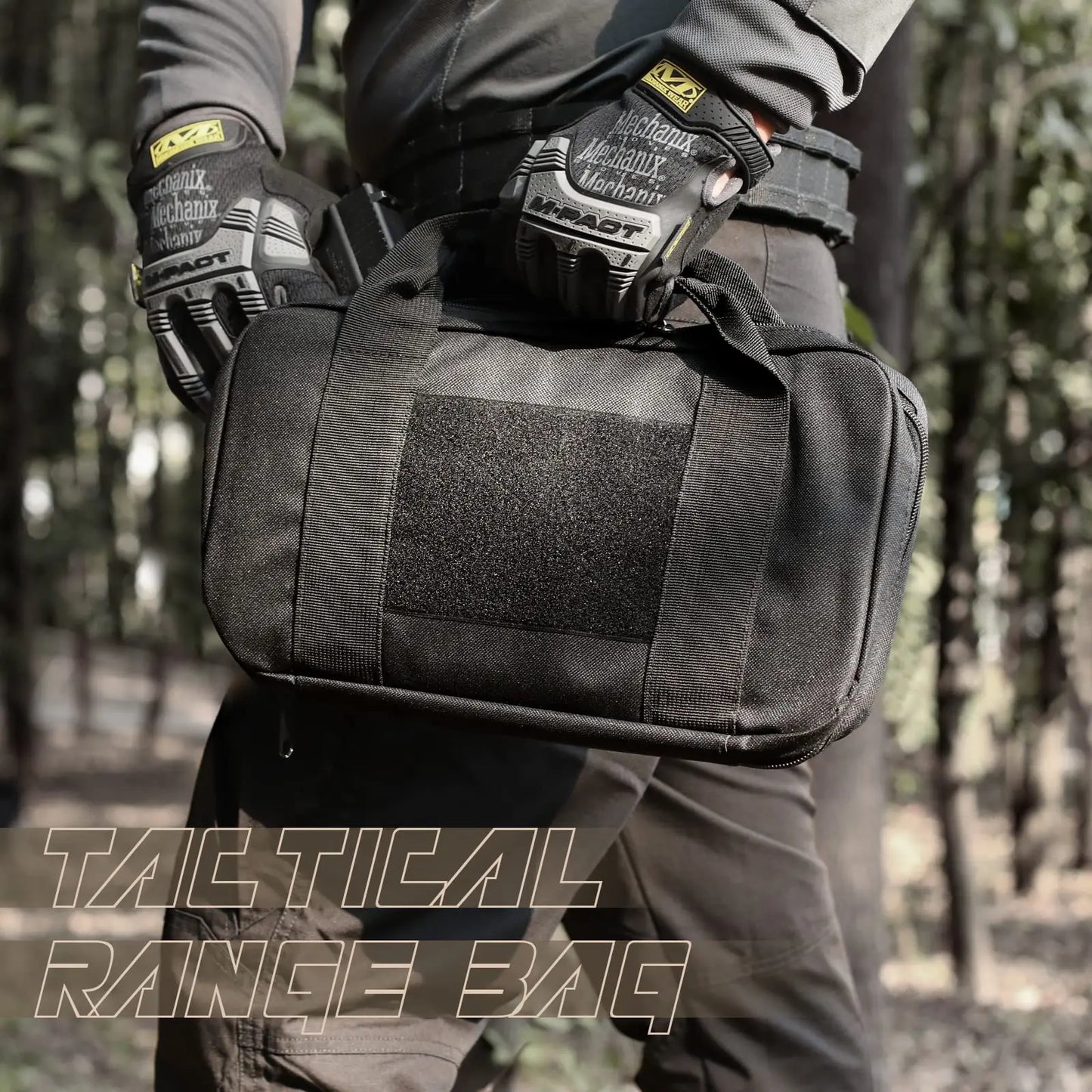 AQzxdc Tactical Pistol Gun Case, Padded Handgun Case Double Pistol Wallet Handgun Pistol Soft Cases Rectangle Handguns Pouches