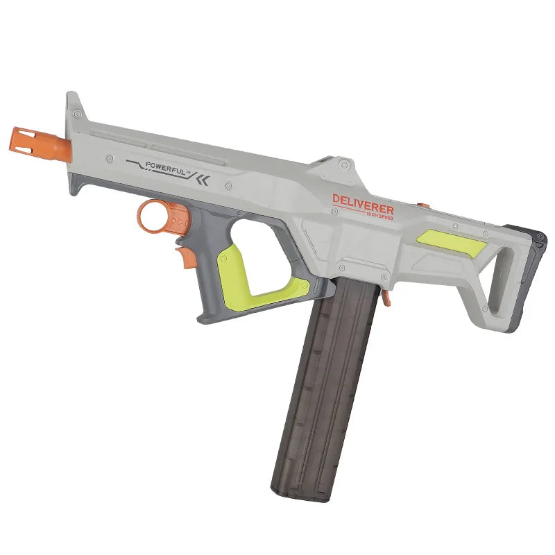Children's electric high-speed continuous MP85C soft bullet gun can fire toy gun, boy's gift, outdoor combat assault rifle