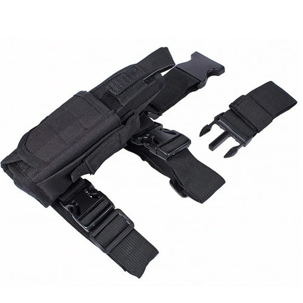 AQzxdc Drop Leg Holster Tactical Thigh Strap Holster Pistol Hip Airsoft Leg Gun Costume Harness Men Women