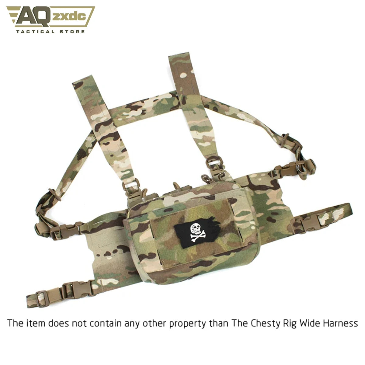 AQzxdc Tactical FERRO STYLE Chesty Rig Wide Harness airsoft CR07 Plate Carrier Bracket
