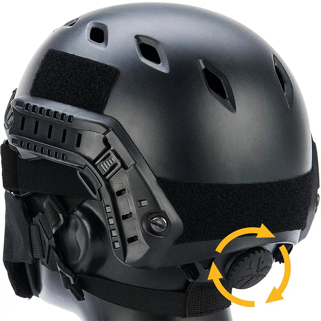 Tactical Helmet Sets with Skull Mask, Outdoor Paintball Protective Gear, Advanced EPP Pad, for Airsoft Hunting, Shooting CS