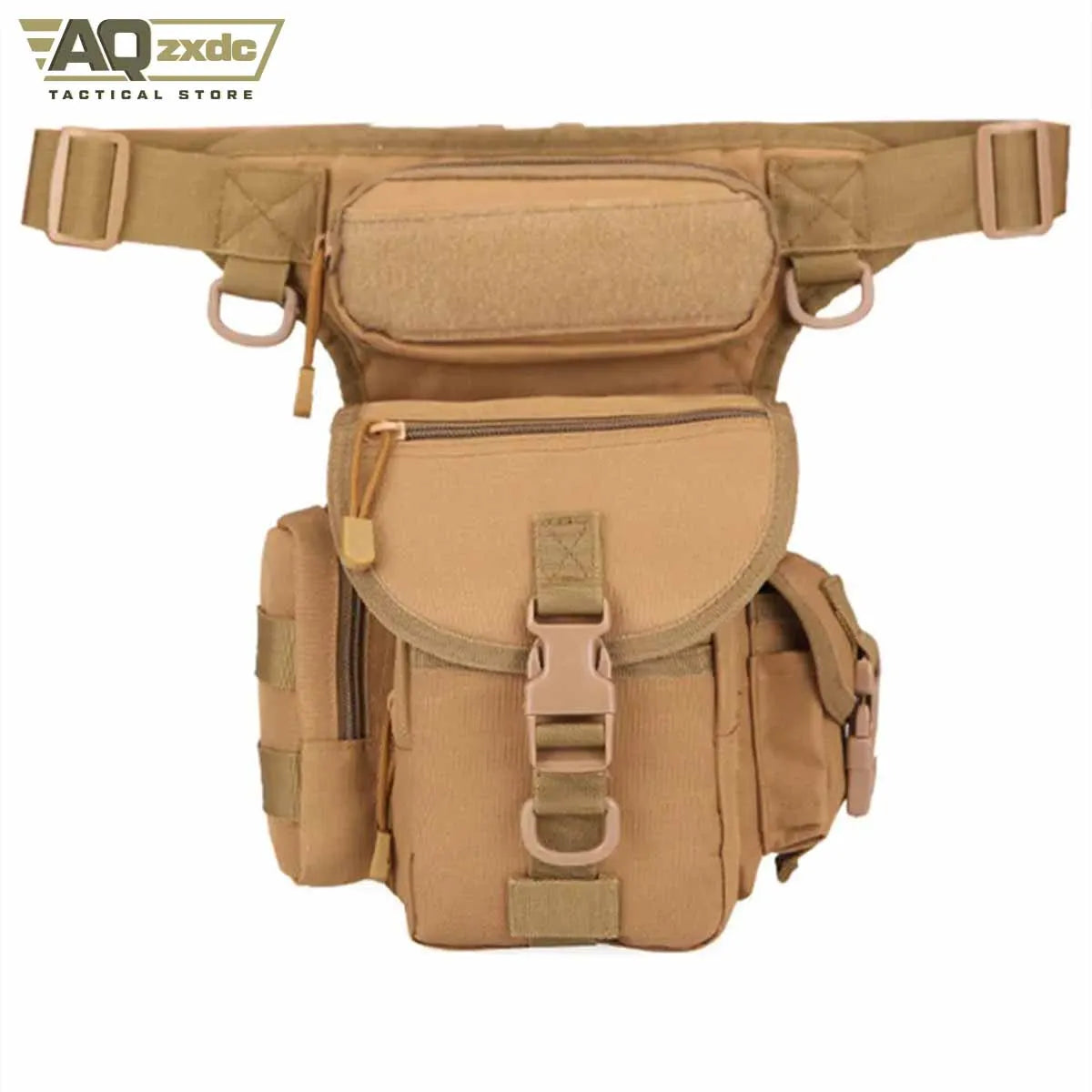 AQzxdc Tactical Leg Bag Beg Hanging Outdoor Mountaineering Fishing Cycling Leg Bag Photography Sports Leg Bag