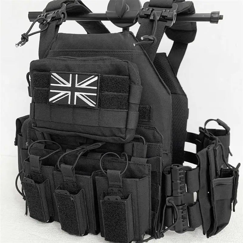 AQzxdc Outdoor Tactical Vest Ghost Cos Comic Exhibition Props Equipment Breathable JPC Multifunctional Vest for Wargame Cosplay