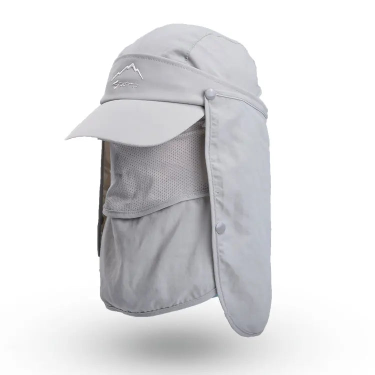 AQzxdc Unisex Adults Breathable Fishing Baseball Cap Multifunctional Quick Dry Sun Hat Outdoor Legionnaire Cap