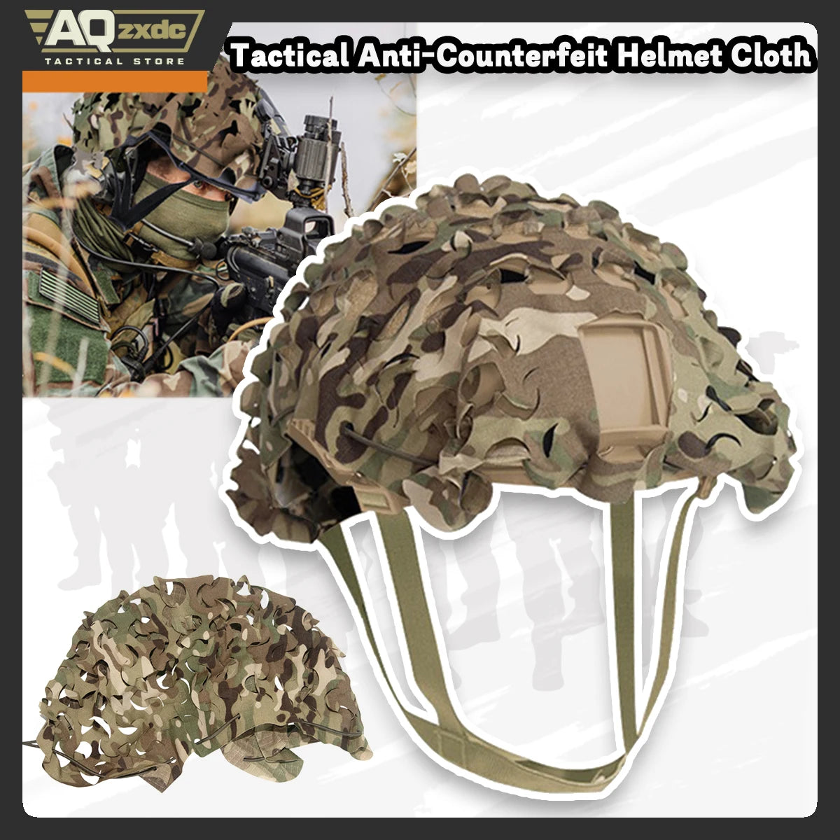 Tactical 3D Camo Leaf Shape Airsoft Helmet Cover Mesh Helmet Cloth Paintball Paratrooper Hunting Airsoft Helmet Accessories