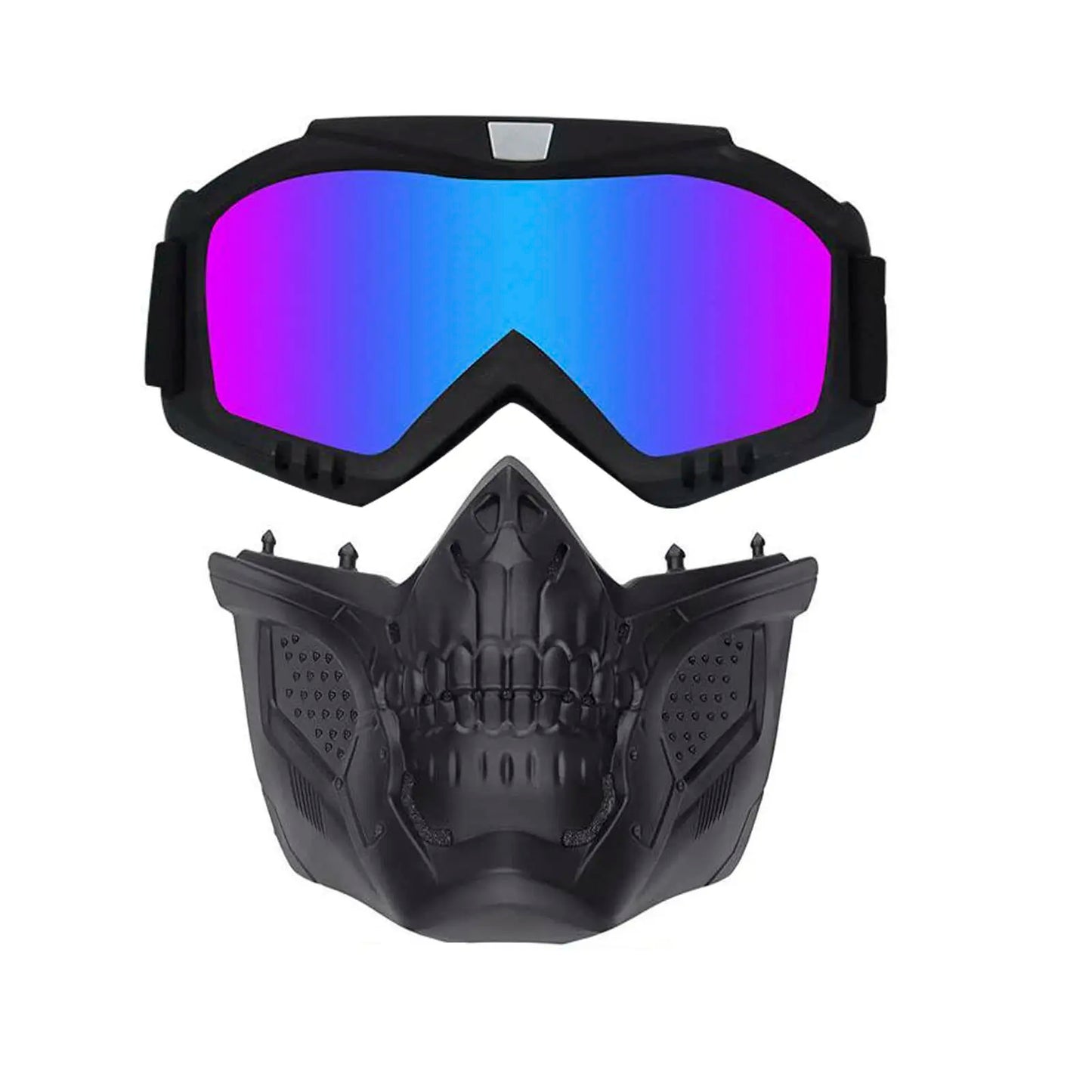Airsoft Mask Balaclava Full Face and Detachable Anti Fog Airsoft Goggles Military Outdoor Sport CS Tactical Paintball Mask