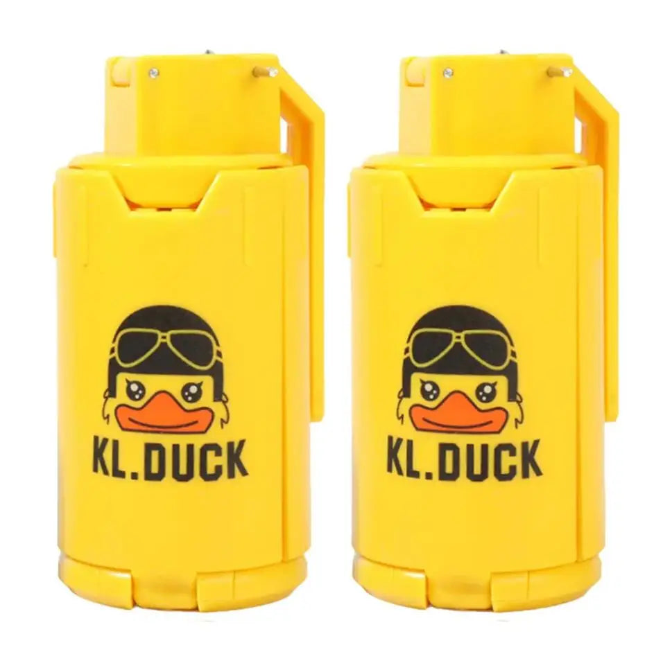 2 Pcs Tactical Grenade Model Toy, M67 Burst Grenade, Military Smoke Grenade Model, for Airsoft Paintball Hunting CS War Game