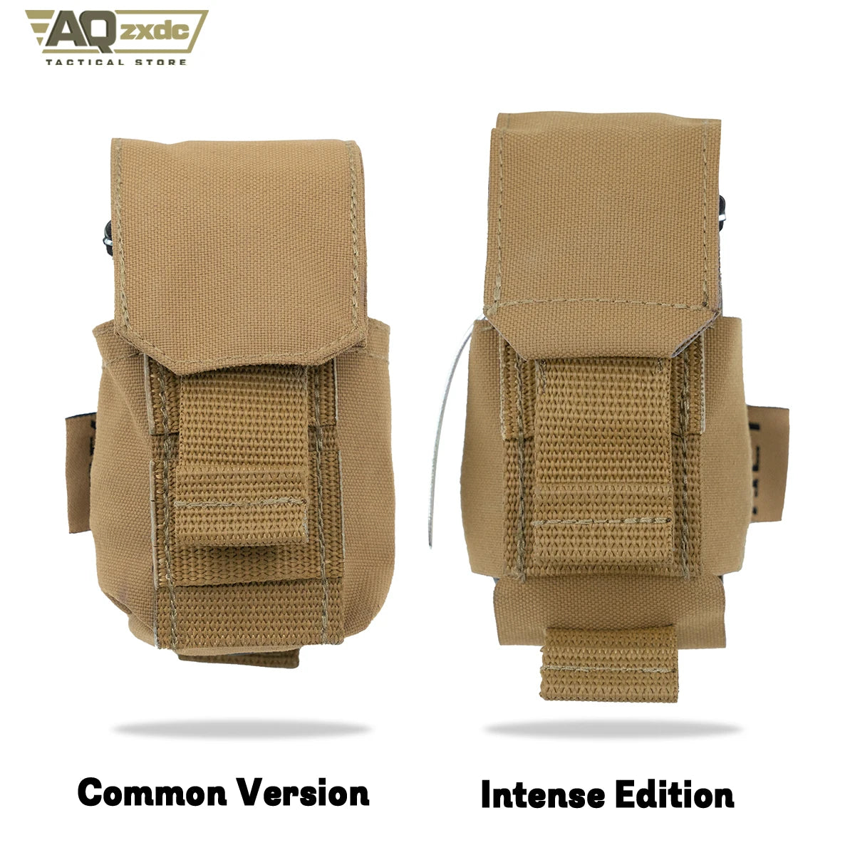 AQzxdc AG-45 Compact Quick-Draw Throwable Bag - Tactical Quick-Draw Bag Elastic Strap Compatible with Grenade of Different Sizes