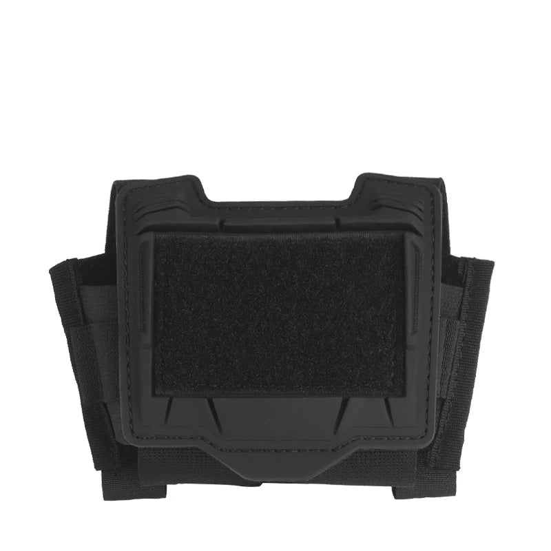AQzxdc Tactical Helmet Battery Pouch Counterweight Pouch Helmet Battery Pack Balance Weight Bag with Hook & Loop for Outoor Game
