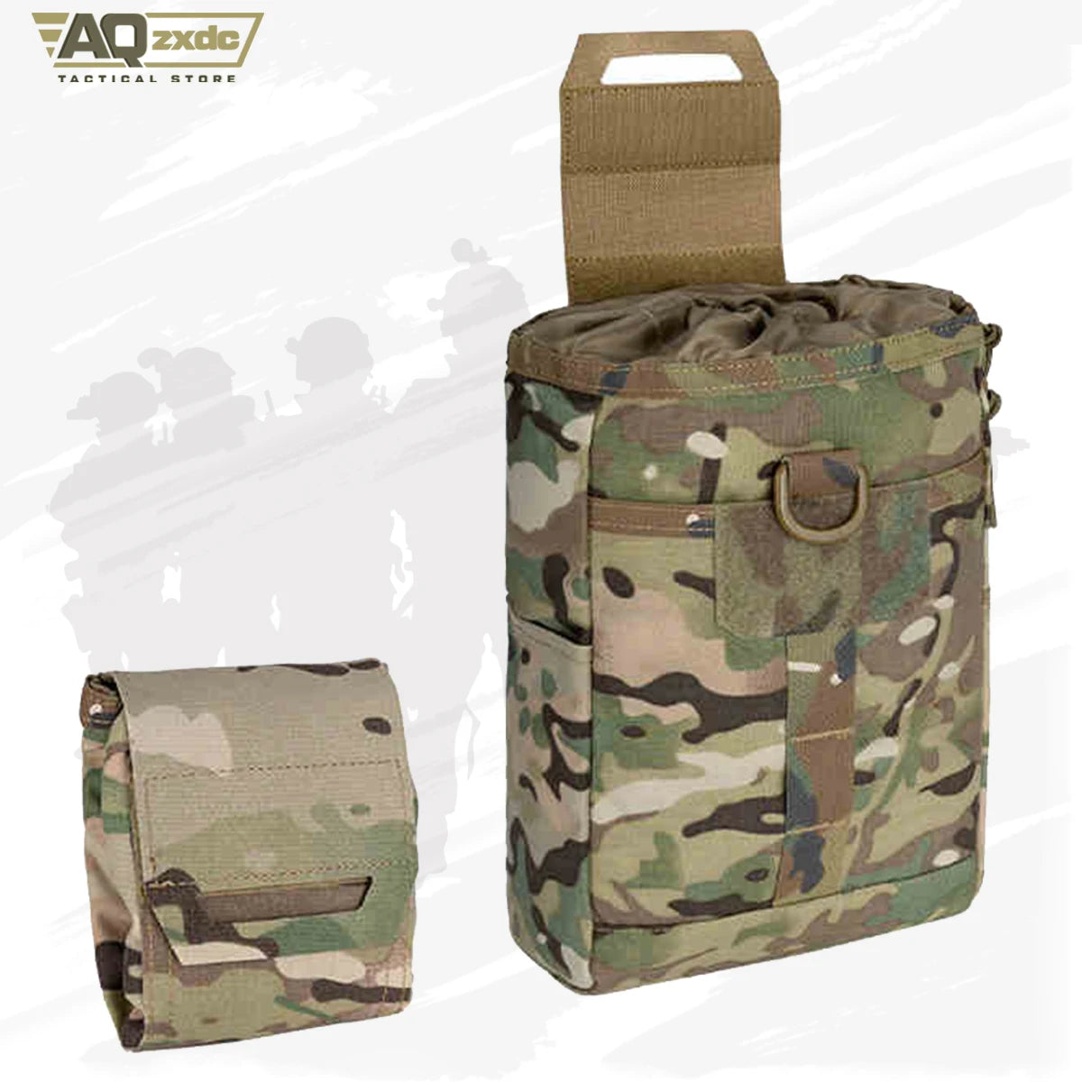 AQzxdc Tactical Military Waist Belt Set with Utility Pouch & Medical Pouch & Flash bang Pouch & 9mm 55 Mag Pouch Set for Airsoft