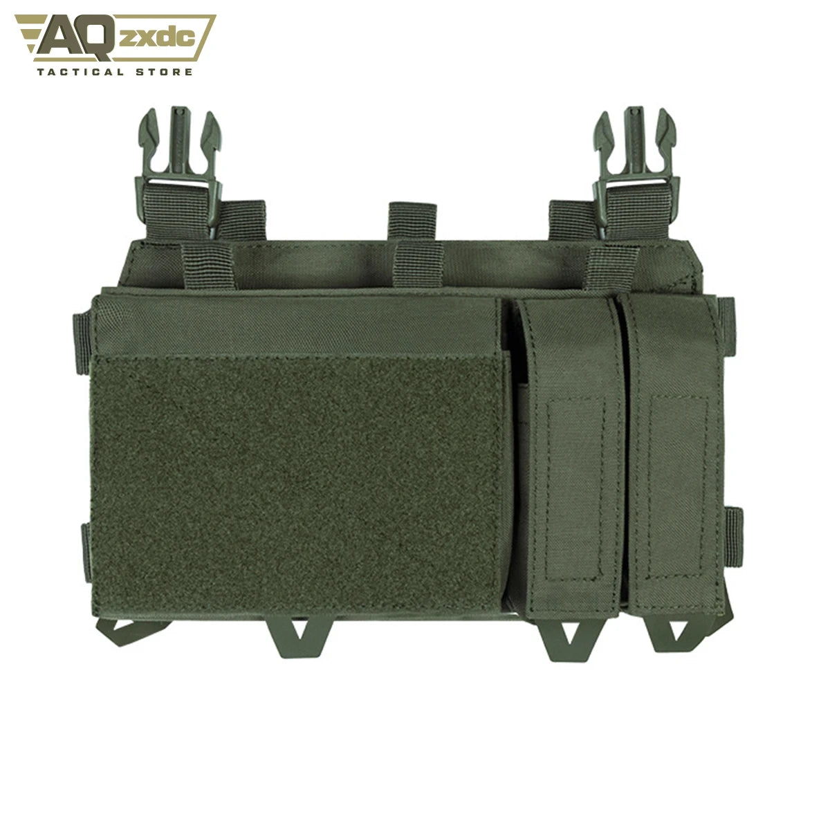 Tactical Triple Mag Pouch Hunting Pouch Buckle Plate Carrier Chalecos Molle for Outdoor Training Safety Vest Tactical Vest Bag