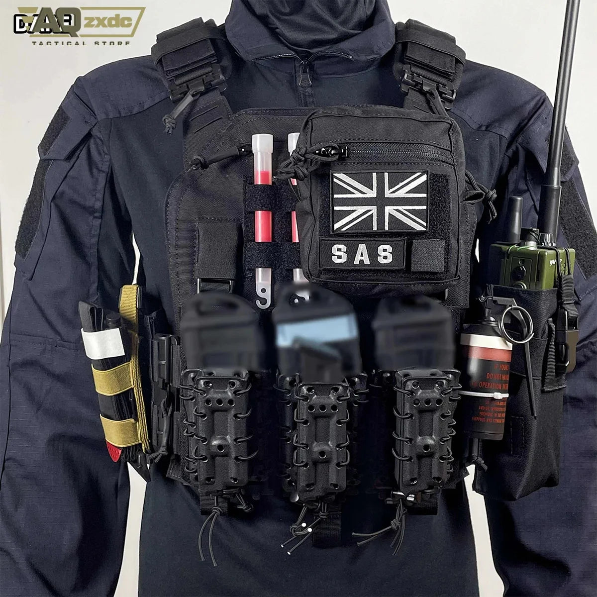 AQzxdc Tactical Ghost Spider Koenig Set - Cos Helmet Cod 19 Service Exhibition Equipment Helmet Mask for Cospaly Cod Koing