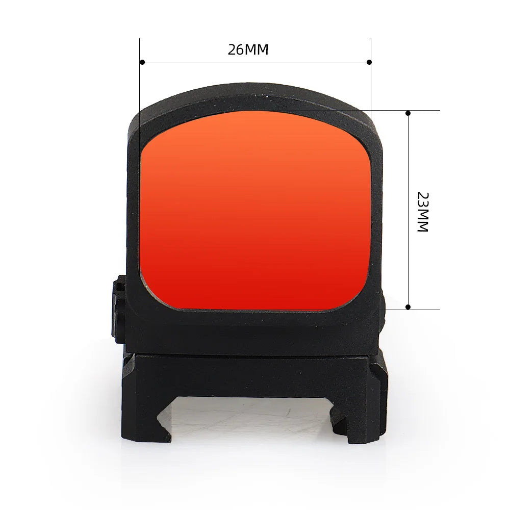 PPT 1x 3MOA Red Dot Sight Reflex Riflescope Hunting Scope With Mount Rail Co-Witness Holographic AR15 gs2-0139