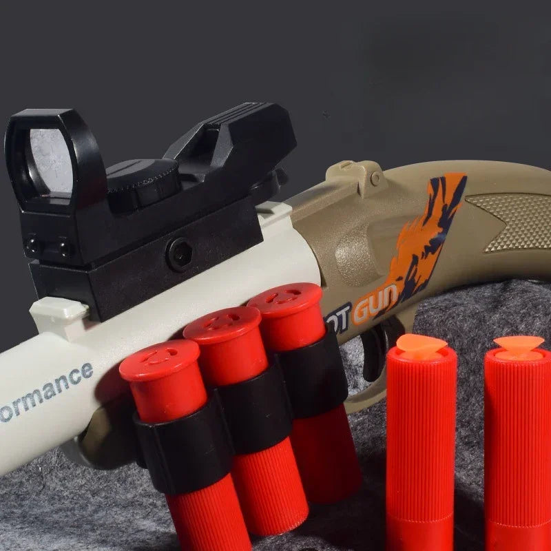 S686 Rifle Throwing Shell Toy Gun Soft Bullet Airsoft Launcher Outdoor Sports CS Game Pistola Shot Gun Weapon for Boys Gift