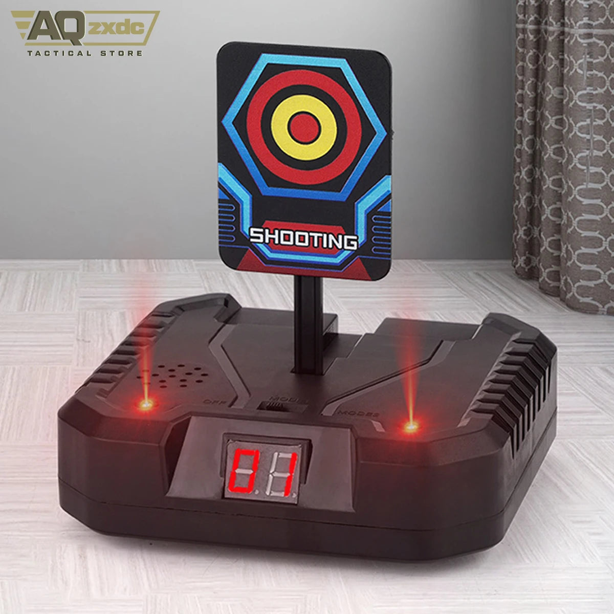 AQzxdc AirSoft Bullet Gun Gel Gun Electric Scoring Auto Reset Mobile Scoring Target Toy Gun Accessories For Shooting Target