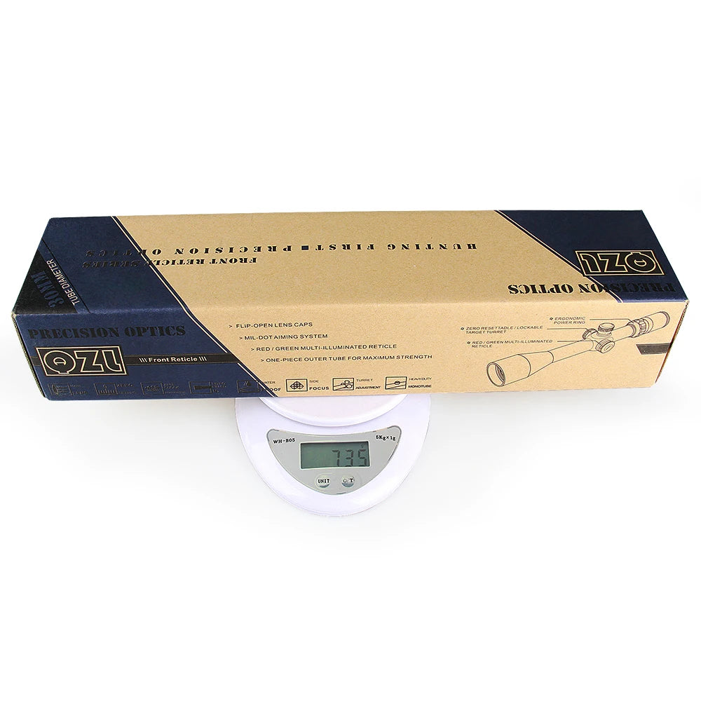 Hunting Rifle Scope Canis Latrans 2.5-10X26 FFP Magnifier Riflescope Shooting Opticl Sight Hunting Red Green Illuminated 1-0253