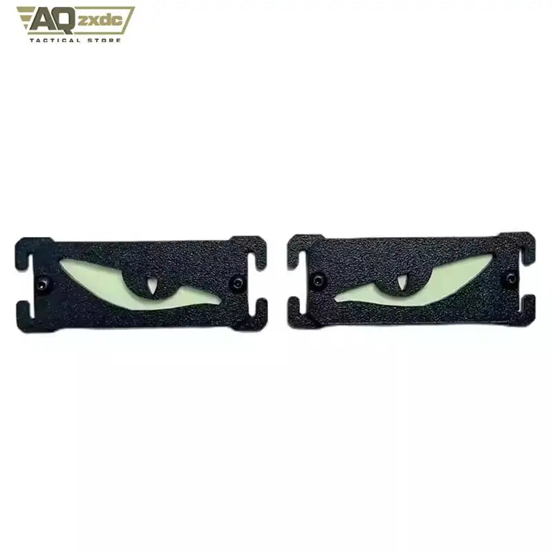 AQzxdc Tactical Patch Luminous Eye Marking Strip Molle Luminous Marker Safety Signal Luminous Panel For Airsoft Vest backpack