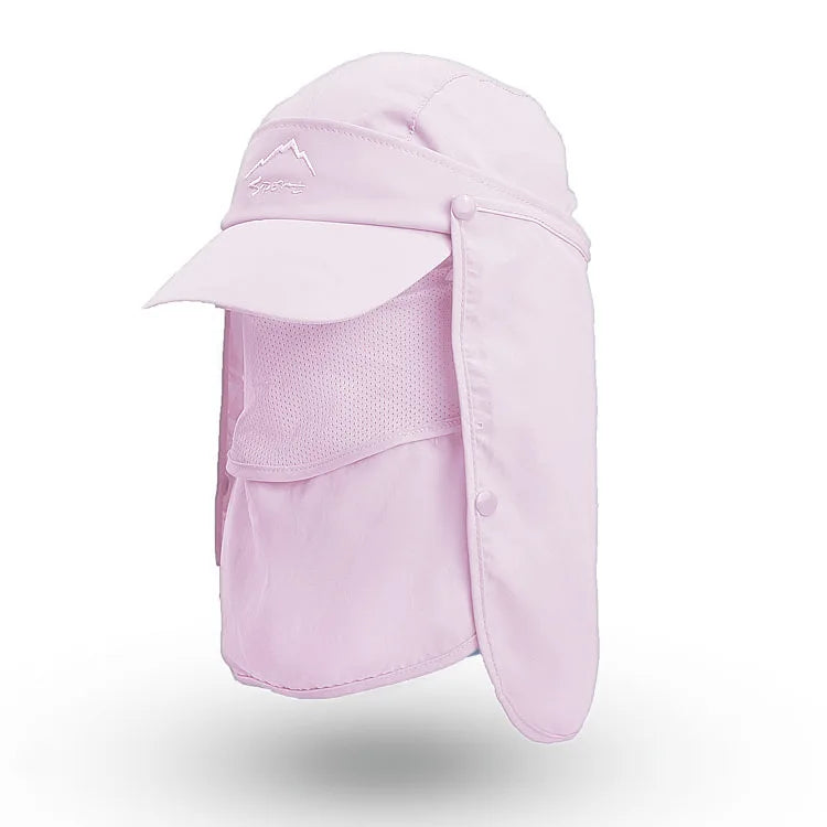 AQzxdc Unisex Adults Breathable Fishing Baseball Cap Multifunctional Quick Dry Sun Hat Outdoor Legionnaire Cap