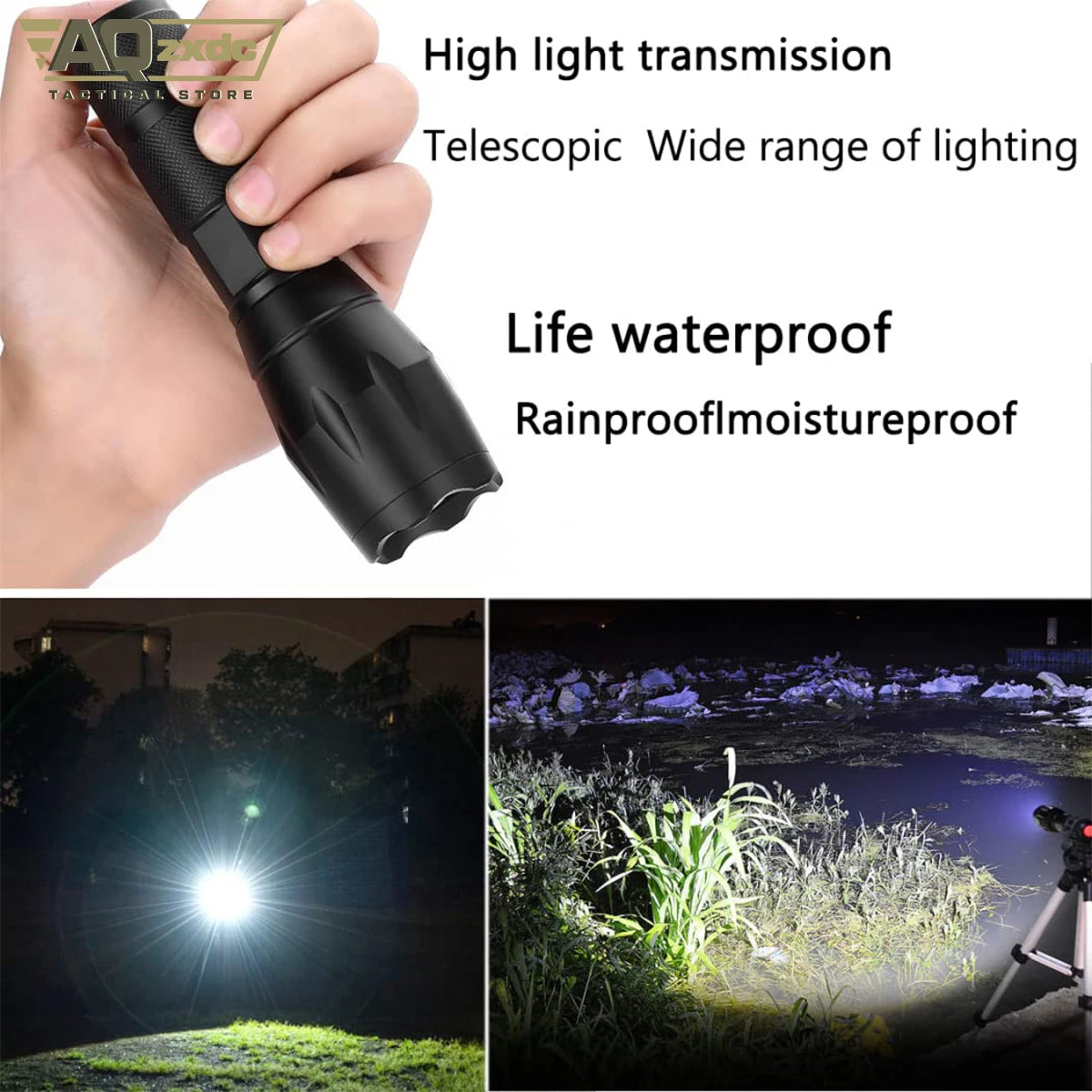 Airsoft Helmet Set, Tactical Goggles Helmet Light Signal Light Tactical Flashlight and Night Vision Goggle (Nvg) Mount Bracket