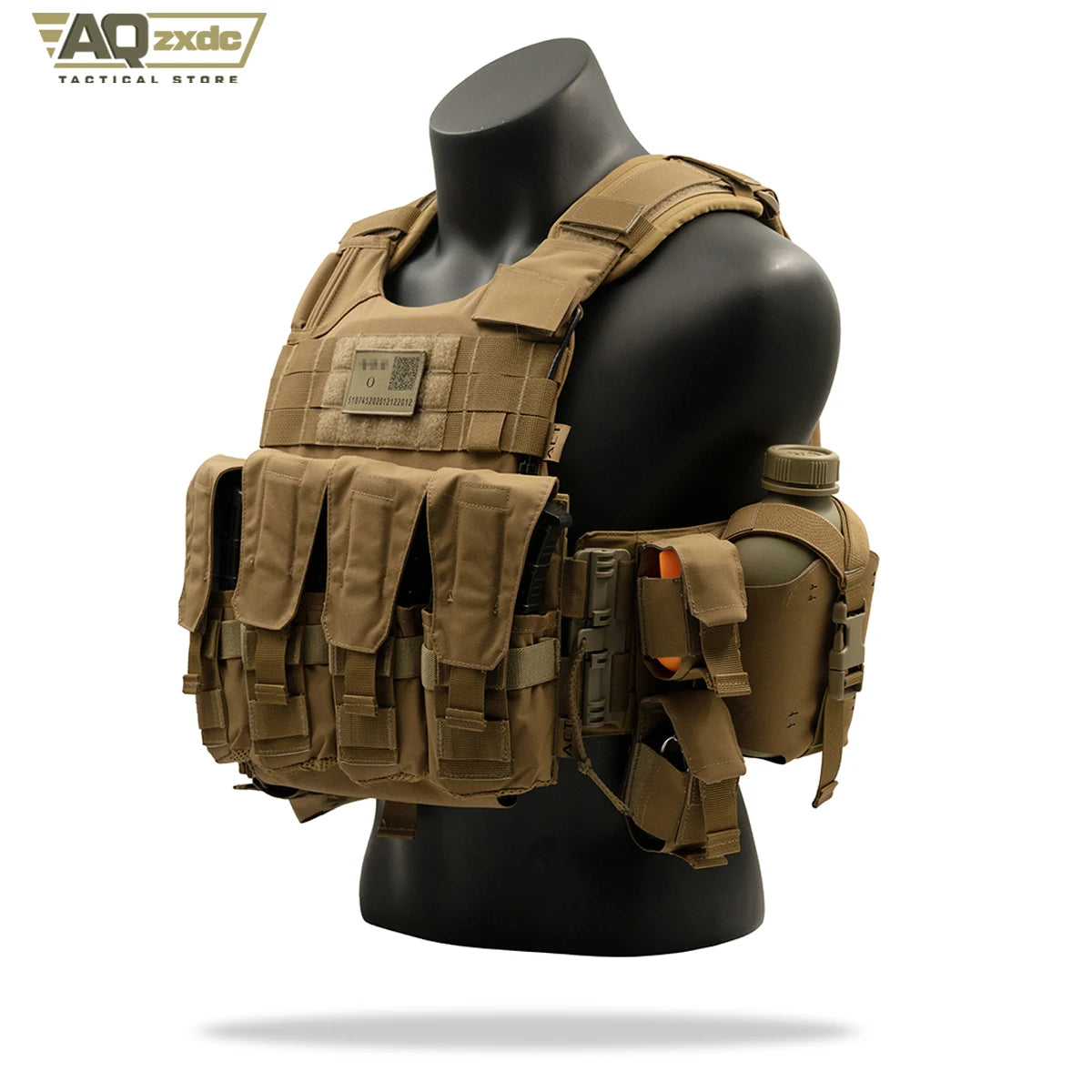 AQzxdc AG-45 Compact Quick-Draw Throwable Bag - Tactical Quick-Draw Bag Elastic Strap Compatible with Grenade of Different Sizes