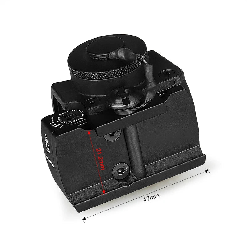 PPT RMS Red Dot Sight 1x28x18.5 AR15 M4 Glock 17 1913 Pistol Red Dot Scope 9mm Mini Sight With Fit 21.2mm Picatinny gs2-0133