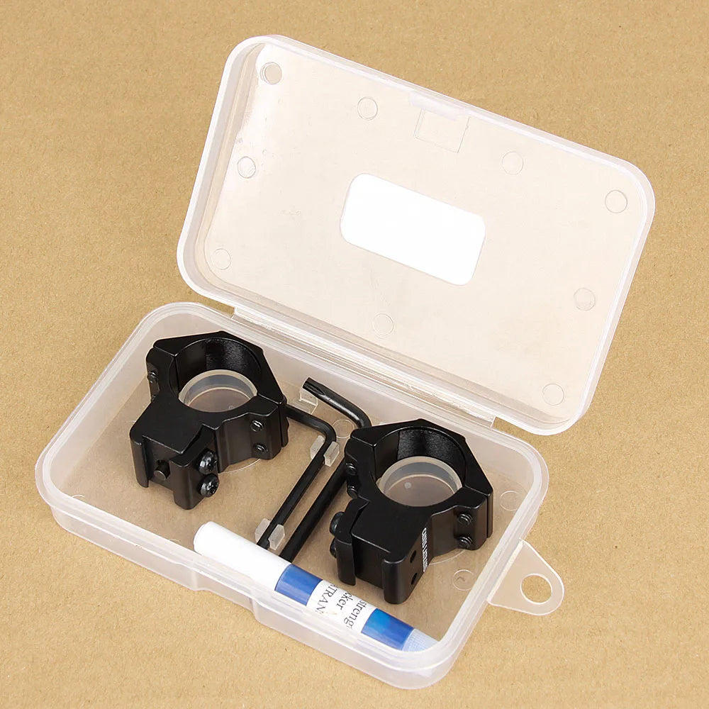 Canis 1pc Rifle Scope Moun Outdoor Hunting Ring 25.4mm fits on 11mm rail Metal Tactical Hunting Rail Mount GZ240107