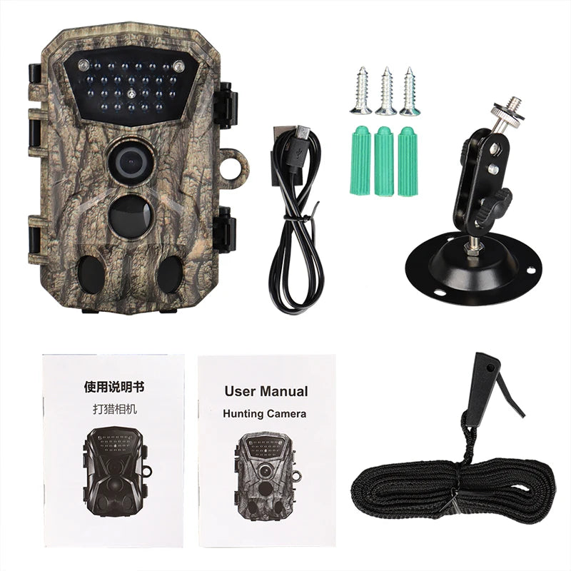 Digital Trail Camera Wildlife Camera Photo Traps Camera Waterproof IPX6 gs37-0038