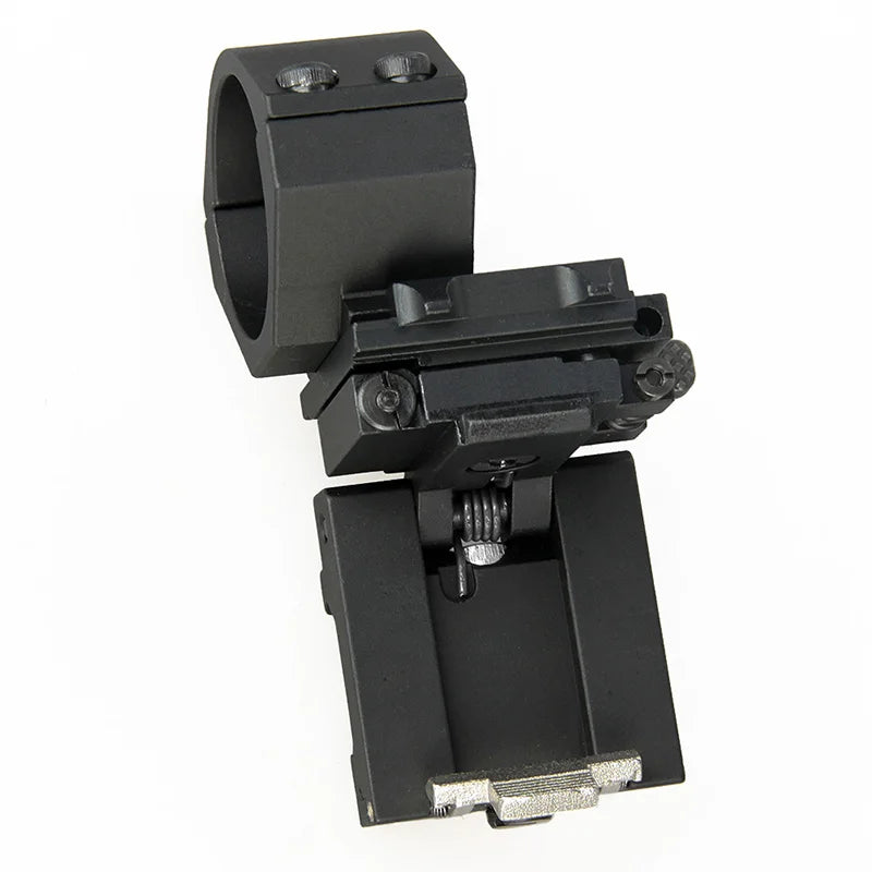 PPT Tactical Red Dot Sight Scope 3x Magnifier Compact Sight with Flip UP Mount Side Picatinny Gun Rail Mount Hunting CB gs1-0002