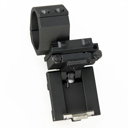 PPT Tactical Red Dot Sight Scope 3x Magnifier Compact Sight with Flip UP Mount Side Picatinny Gun Rail Mount Hunting CB gs1-0002