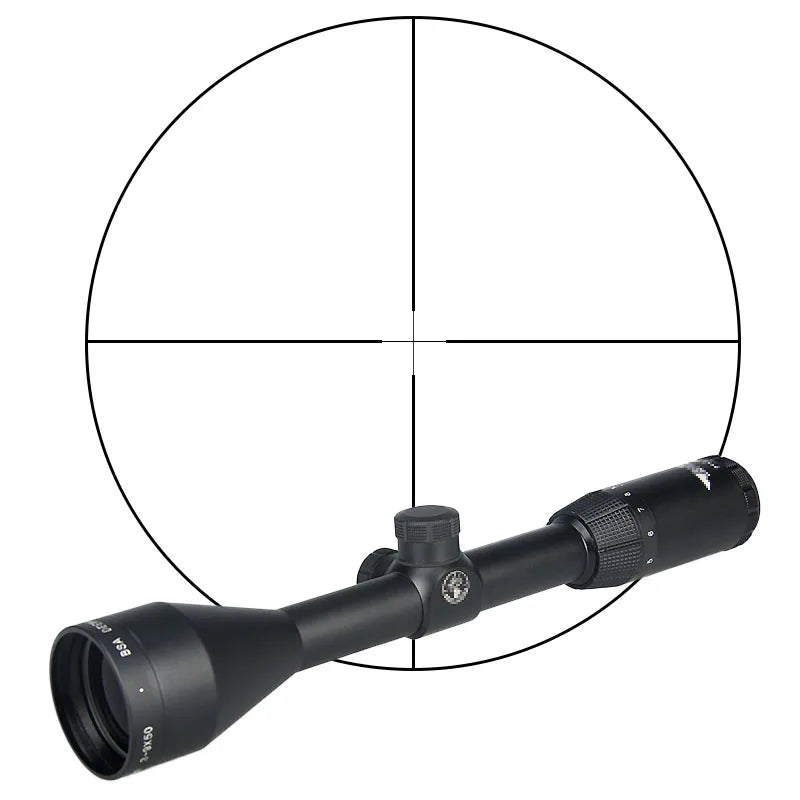 PPT Tactical Rifle Air Soft Scope 3-9x50 Rifle Scope 25.4mm Holographic Sight for Hunting Shooting Waterproof gs1-0277