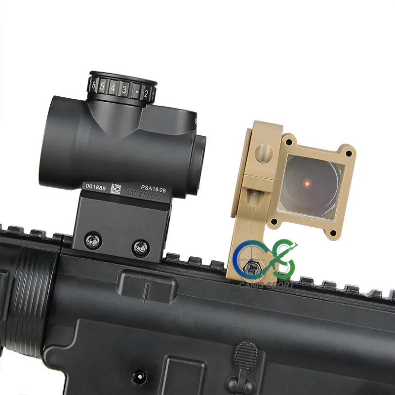 Hunting airsoft accessories Angle Sight Angle Scope Standard Picatinny Mount 21.2MM Rifle Scope 1X For Airsoft Hunting gs1-0164