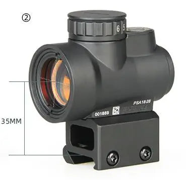 Hunting sight 2MOA Red Dot Rifle Sight Holographic Red Dot Scopes Reflex Scope Collimator Sight Optics gs2-0105