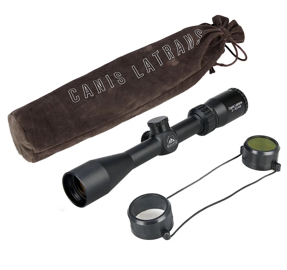Hunting Scope Canis Latrans 3-9X40 Rifle Scope Magnification 3x-9x for Outdoor Can be Used with Real Gun gs1-0304