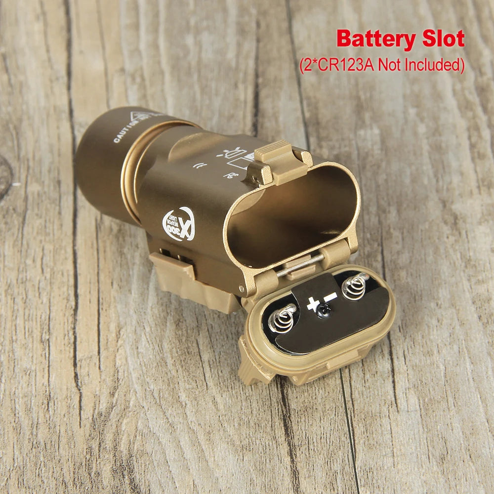 PPT Hunting airsoft accessories 300 lumens Flashlight QD Rail X300 Ultra LED Light Flashlight for Hunting Outdoor gs15-0026