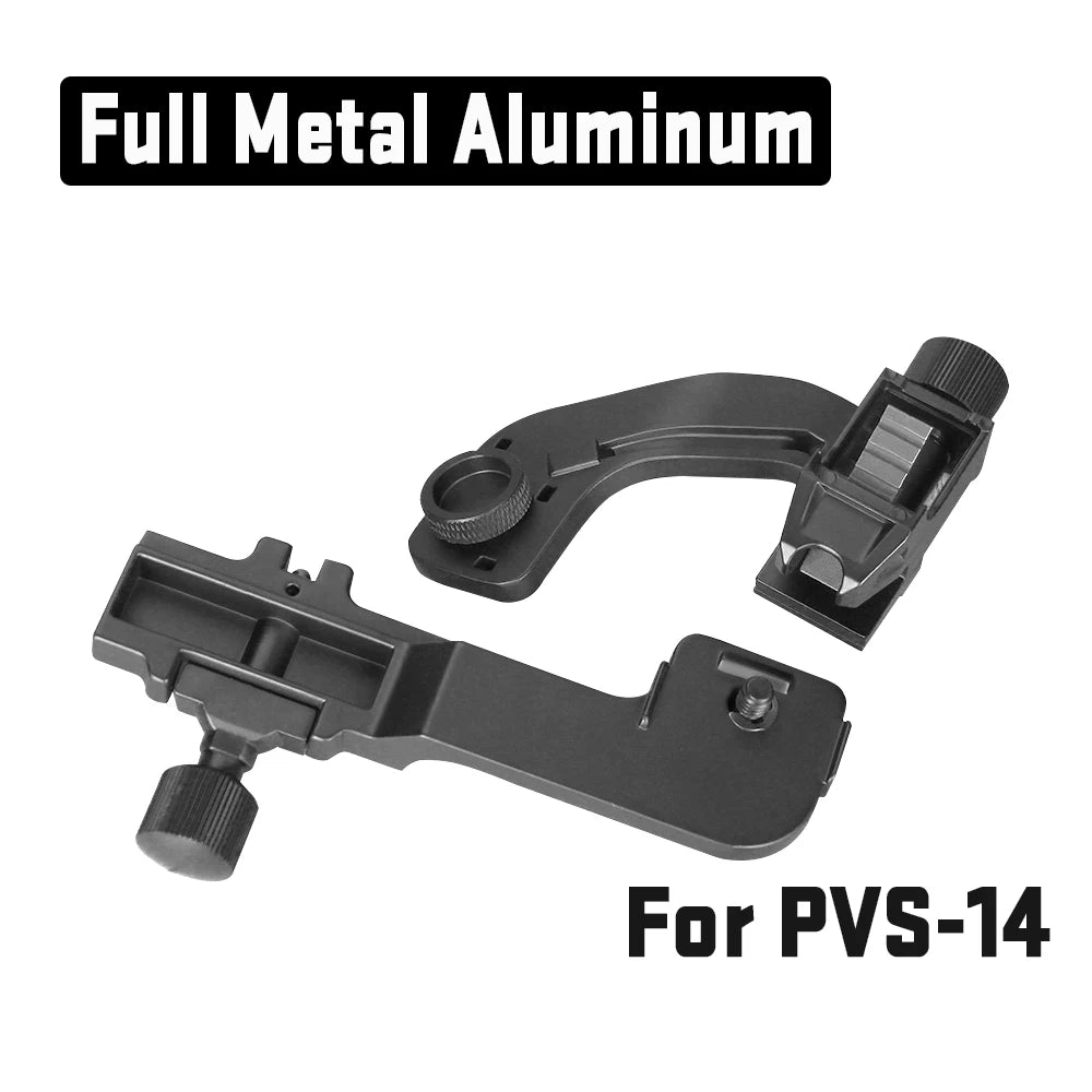 PPT PVS-14 Night VisIon Mount Set j-Arm Headset Adapter Aluminum for Hunting gs24-0209
