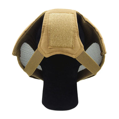 V7 ultimate steel wire mesh mask 2015 hunting tactical protective airsoft mask GZ90054