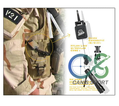 Hunting arisoft accessories Canis Latrans Hot Sale Scope Accessories Gear Retractor For Airsoft For Hunting gs33-0081