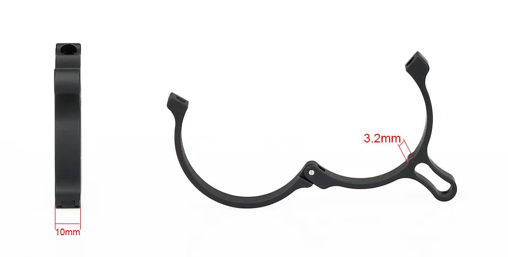 E.T Dragon Tactical Switch view Throw Lever scope mount for rifle scope gz330132A