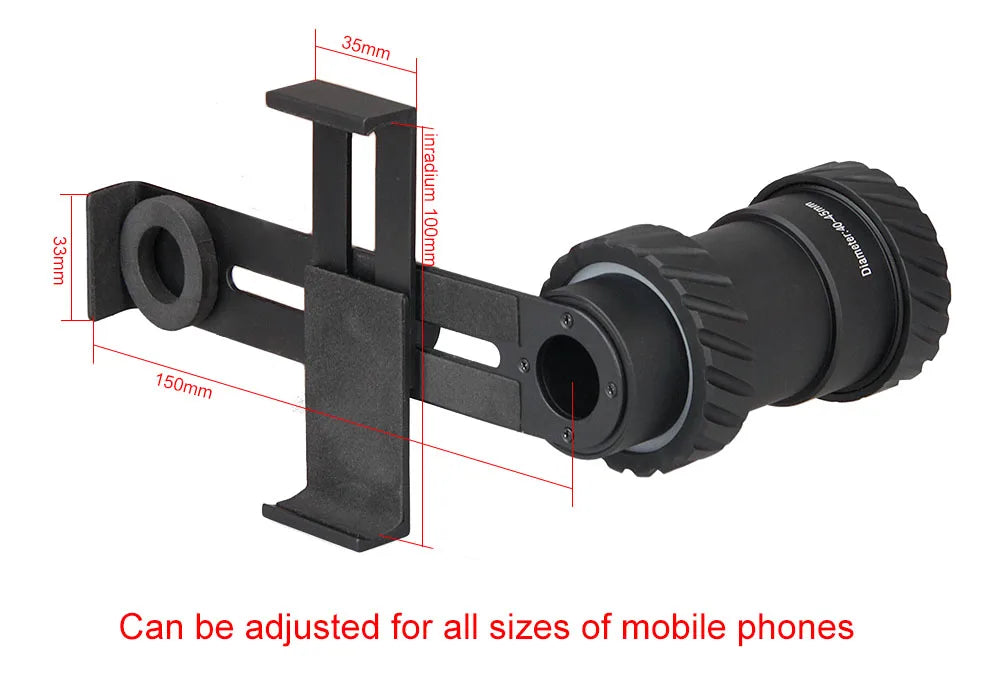 PPT Universal Cell Phone Adapter Mount Cellphone Rifle Scope Adapter Monocular Telescope Camera Mount For All Phone gz330202