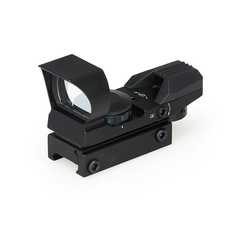PPT New Arrival 4 Reticle Red Dot Scope 1x22mm 5 Levels Gears Tactical Red Dot For Hunting Use gs2-0095