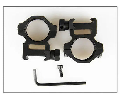 Canis Latrans 1 Pair Medium Profile 20mm Rifle Scope Mounts 25.4mm 1" inch Ring  GZ240120