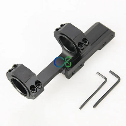 Hunting Accessories Dual Ring Scope Mount Rifle Scope Mount Black Color 1 Inch and 1.18 Inch Diameter Fits 21.2mm Rail gs24-0201