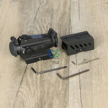 PPT 1x20MM Compact Red Dot Sight 2MOA Solar Energy Sight for Hunting Shooting gs2-0126